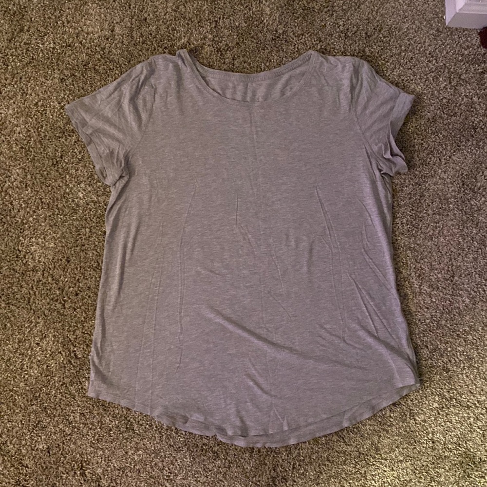 Lululemon basic grey tee